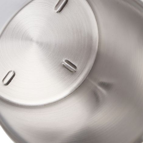 Tazza da latte spessa in acciaio inox 304, caraffa graduata per montare il latte da 1000 ml con coperchio (1/5)
