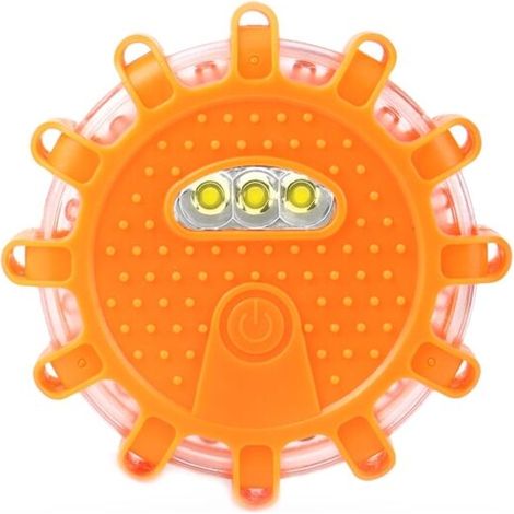 Lampe de secours avec fonction lampe de poche 3xAAA IP65 12SMD + 3SMD AMIO-02499 (1/5)