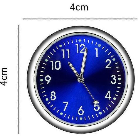 Mini horloge autocollante pour tableau de bord de voiture, accessoire de montre pour camion, bateau et véhicule