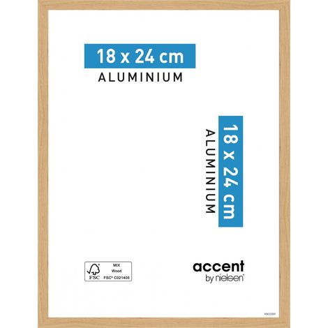 NIELSEN Cadre Accent, 18 x 24 cm, chêne clair