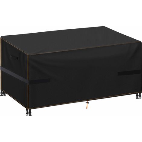 Outdoor Heavy-duty Fabric Home Garden Furniture Cover With Storage Bag 170x115x70CM (1/5)
