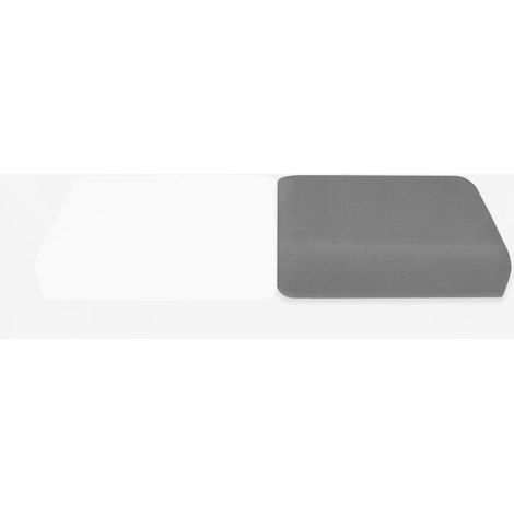 Copricuscino Divano Elasticizzato Varie Misure Copri Seduta 100% Made in Italy 2 Piazze - Grigio