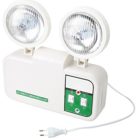 Lumière de secours, éclairage 110-220 V prise UE 50-60 Hz lumineux pour les situations (1/5)