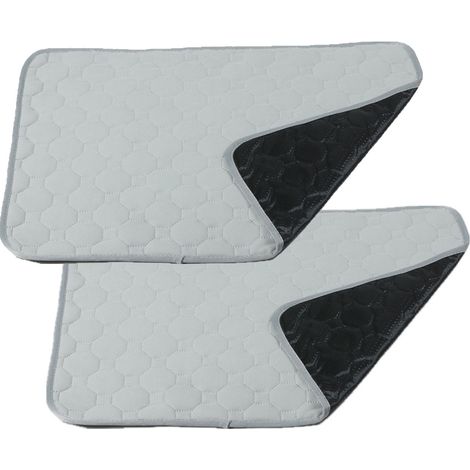 Tapis Apprentissage Chien - Absorbant Lavable Réutilisable - Antidérapant Imperméable - Pour Chiots et Chat - Lot de 2 (1/5)