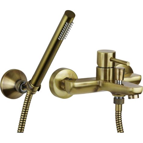 Mitigeur de bain externe de couleur bronze Pollini Jessy MXVAMCMMCOA  Bronze (1/5)