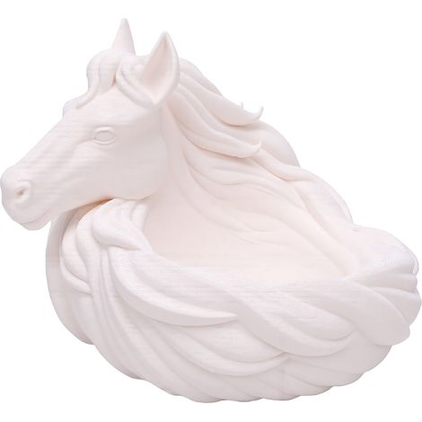 Bol vide-poches en forme de cheval, organisateur de bureau pour clés, bijoux, sculpture décorative animale, voiture, bureau, maison (1/5)