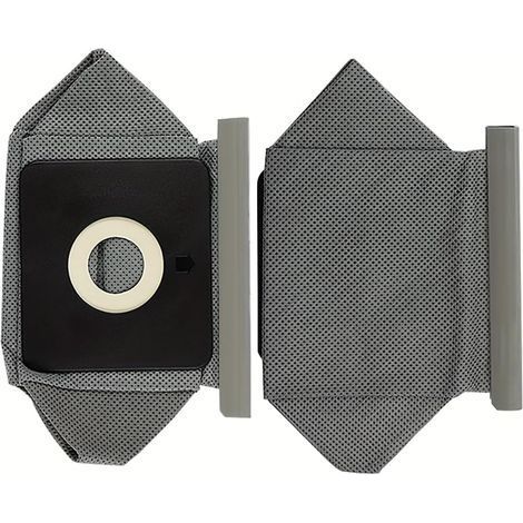 Lot de 2 sacs à poussière lavables universels en tissu pour aspirateur Philips, LG, Haier, Samsung, réutilisables, 11 x 10 cm (1/5)