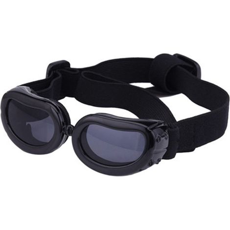 Lunettes de protection pour chien petit chien lunettes solaires étanches anti-vent anti-UV pour chiot chien chat lapin (1/2)