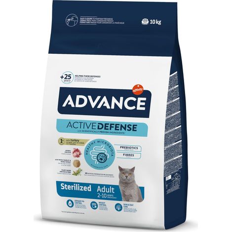 Advance Adult Sterilized Cibo Gatti, Misto - 10 kg (1/5)