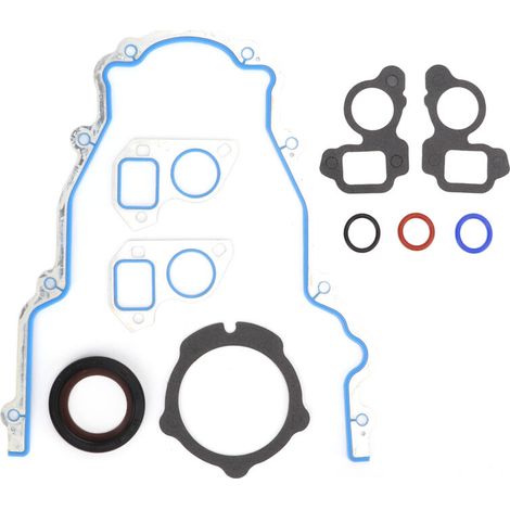 Jeu de joints de couvercle de distribution avec joints de pompe à eau joint de vilebrequin 12639249 remplacement pour AVALANCHE CAMARO SILVERADO (1/4)