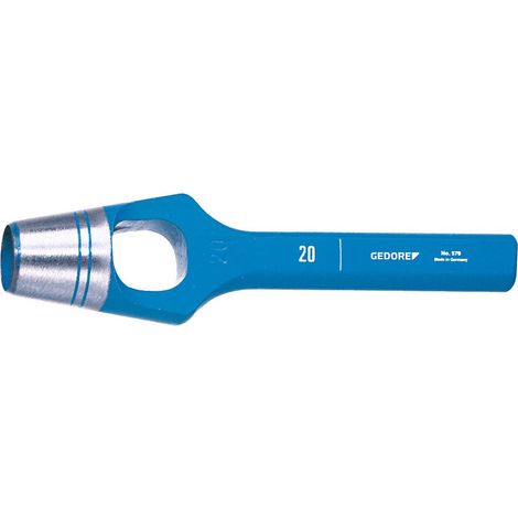 Gedore 570040 sacabocados azul robusto de 40 mm (1/4)