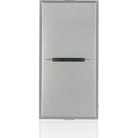 Bticino axolute pulsante assiale 1p no 10a 1 modulo colore tech  hc4005n (1/6)