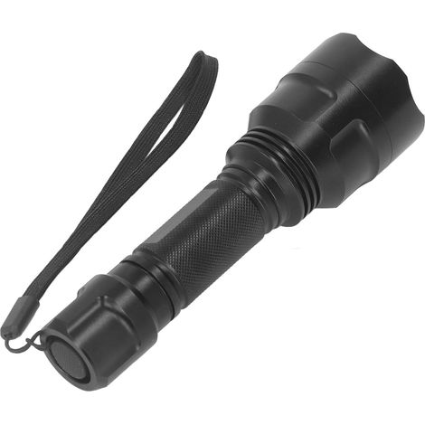 Lampe Torche UV 365nm Puissante pour Détection Urine Animaux et Minéraux 15W