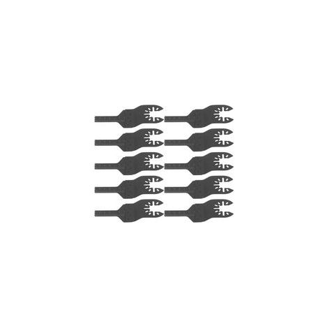 Kit de lames multi-outils, HCS, excellente compatibilité, résistantes à la chaleur, lames oscillantes universelles pour outil multifonction pour couper du bois (1/5)