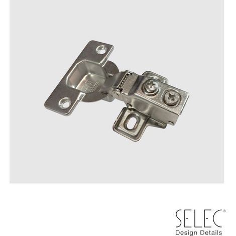 Bisagra Frame Selec Dec Rectangular Fijacción Tornillo Con Base (1/4)