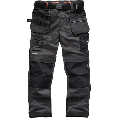 Pantalon de travail Scruffs Pro Flex graphite taille 40 L (1/5)