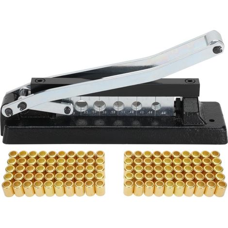 Pince à sertir les tuyaux H8 robuste et standard avec 5 matrices, acier au carbone, autres produits Wansheng