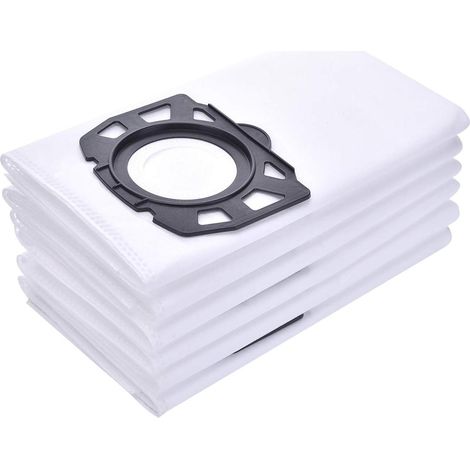 Lot de 10 filtres polarisés de rechange pour aspirateurs Karcher, compatibles avec les modèles WD4 à WD6, pour le nettoyage humide et sec. (1/4)