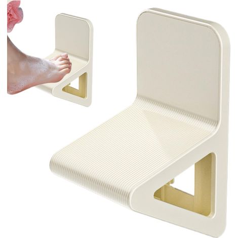 Repose Pieds de Douche pour Le Rasage, Marche de Douche Stable, antidérapante, Repose , Repose Pieds Ergonomique pour Femmes, Hommes, maux de Dos