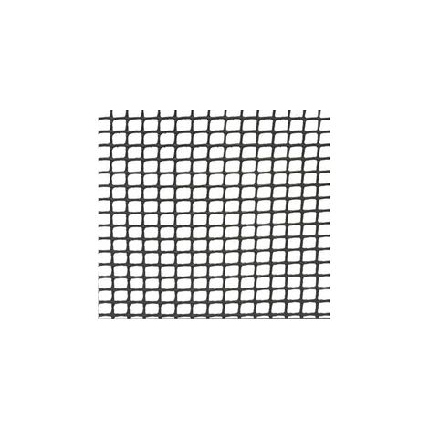 Rollo de 25 metros de tela plástica 'Premium' de 1 metro de alto (con espacios de 10x10mm) color negro (1/3)