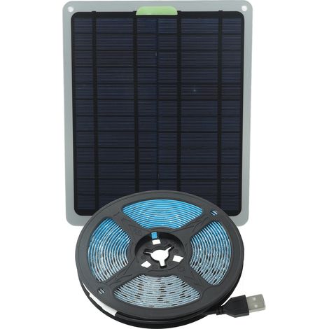 20W Vollspektrum 5V IP65 Wasserdichte LED-Solarleuchte für Gewächshauspflanzen (1/5)