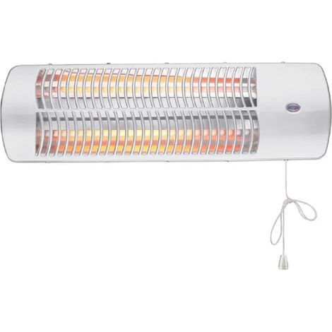 Zephir stufa al quarzo a parete hzq1200w