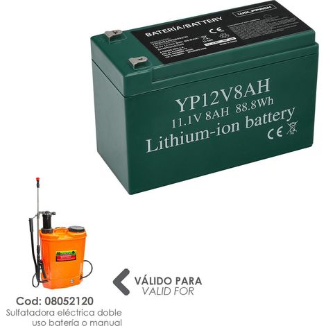 WOLFPACK LINEA PROFESIONAL bateria para sulfatadora 08052120 16l litio (1/2)