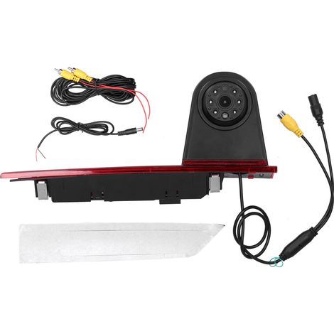 Gistuch – Caméra de recul 3ème feu stop – Vision nocturne LED – Étanche IP68 – Angle de vue 170° – Compatible Ford Transit Custom 2015-On (1/5)