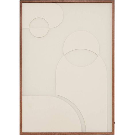 Toile LED Melio rectangulaire 48x68cm blanc - Atmosphera créateur d'intérieur (1/5)