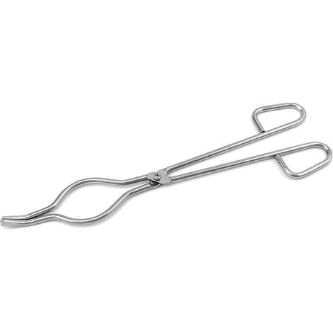 QWORK® 30 cm Tiegelzange aus Edelstahl für Labor- und Industrieanwendungen (1/5)