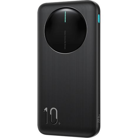 Powerbank da 10000 mAh 22,5 W USB-A USB-C con display digitale - Nero (1/5)