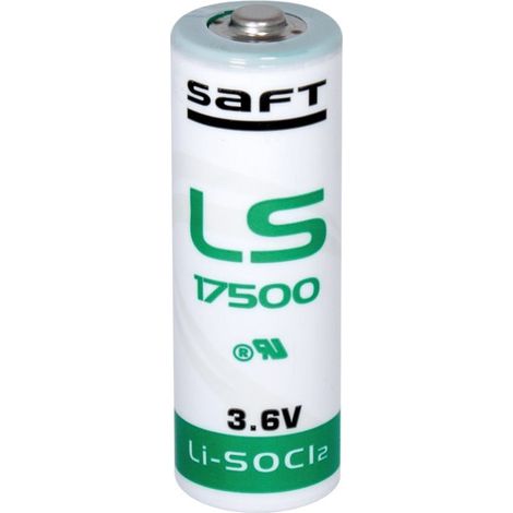 Pila Litio Ls17500 Saft 3,6v 3600mah 17x50mm Tipo R23 Er17500-s