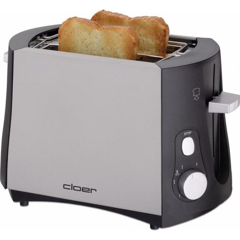 Cloer Toaster 3410 Silber-Schwarz Toastautomat (1/5)