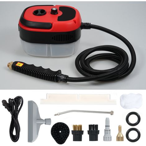 Nettoyeur à vapeur, 150 W 220 V, nettoyeur à vapeur portable haute pression pour détails automatiques, climatiseur, hotte de cuisine, nettoyage du réfrigérateur (1/5)