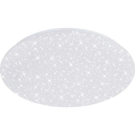 Lampada da soffitto a LED cielo stellato dimmerabile CCT 40W bianco plastica Ø49,5 Briloner (1/5)