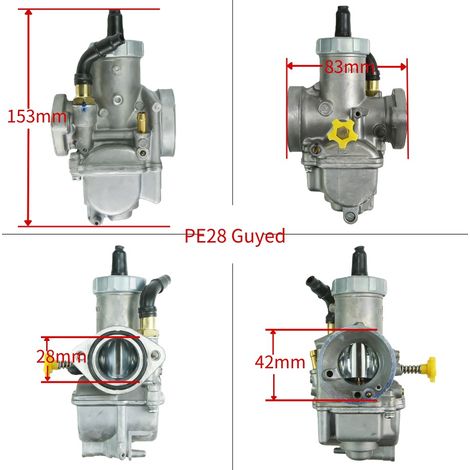 PE28 RSZ 6100-KW6-680 Vergaser für NSR150 PRO, Originalmodell. (1/4)