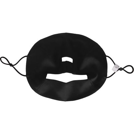 Masque de protection solaire anti-UV, séchage rapide, respirant et frais, en tissu de soie, couvrant tout le visage, idéal pour l'alpinisme, la randonnée et le ski (bleu marine).