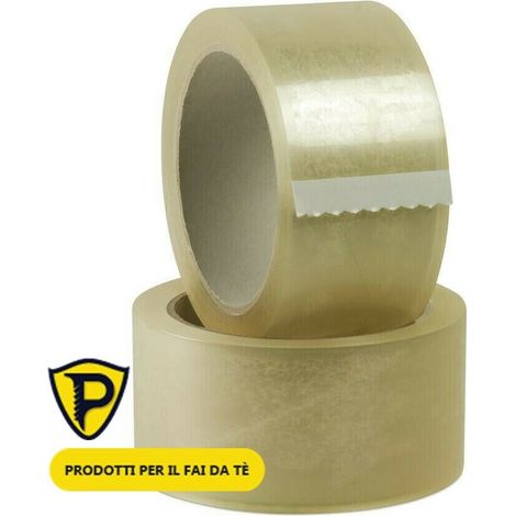 Nastro adesivo per imballaggio SCOTCH PACCHI 12 pz color TRASPARENTE
