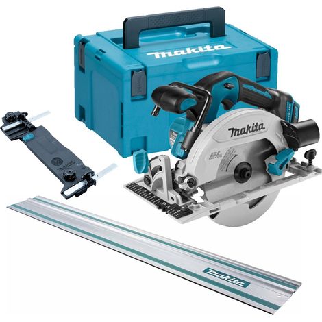 Makita DHS680Z 18v Lithium Brushless Circular Saw 165mm Bare + MakPac 1.5m Rail