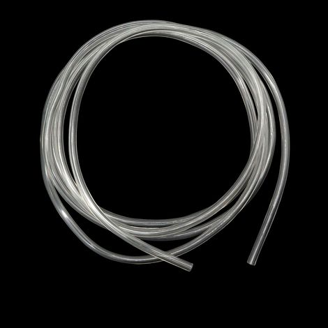Tuyau flexible en plastique, 3 mm x 6 mm x 1,5 m de long, PVC transparent pour le transfert d'eau et d'air (1/5)