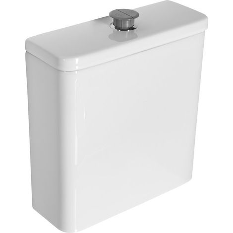 Réservoir en céramique MEDIC pour toilettes combinées, blanc (1/4)