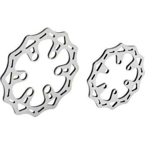 1-4 Euro Style Steel F-R Brake Rotor Set: Promoto-MX-SM