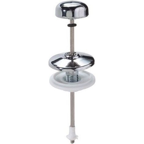 Tirador Cisterna Baja Vertical Recto Cromo 130 mm.