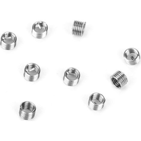 100 inserts filetés hélicoïdaux en fil enroulé M3 en acier inoxydable SS304 (M30,52 D) (1/5)