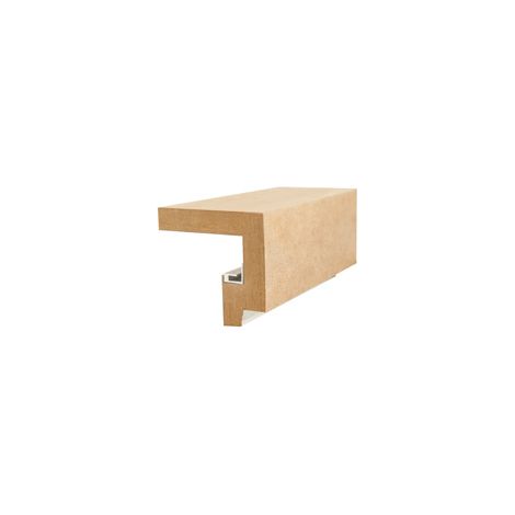 Canaletto open led idrofugo in mdf mm 50x36 ml 1.85