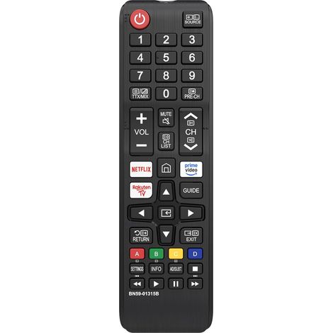 Samsung BN59-01315B Véritable télécommande pour Les téléviseurs 2018 2019 QLED (Noir) (1/5)