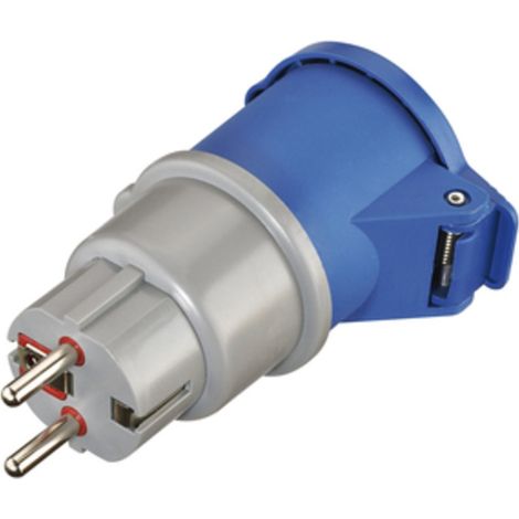 ADATTATORE INDUSTRIALE 16A 220V SPINA SCH PR IP44 FIG.6- ELECTRALINE 3PMARK- 10,0 pz