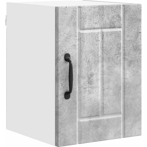 Maison Exclusive - Armadietto a muro LUCCA Grigio Cemento 30 x 31 x 40 cm (1/5)