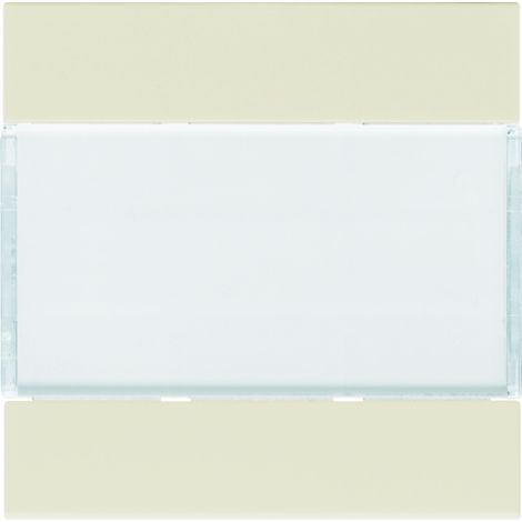 Enjoliveur 2 boutons poussoirs KNX gallery dune HAGER WXE302D