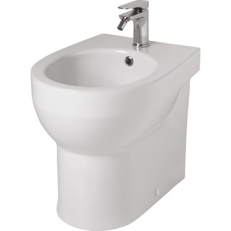 Bidet Smarty 2.0 filomuro cm. 50x35 bianco lucido di Art Ceram